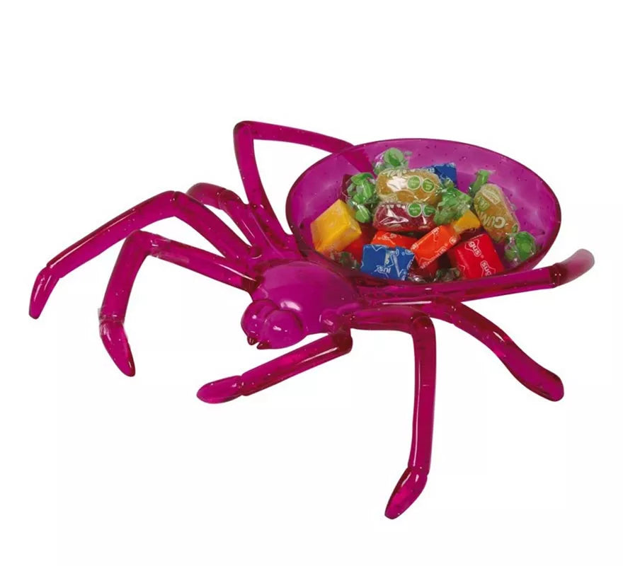 Plato Araña Lila para dulces