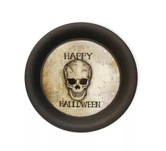 Happy Halloween Skull Plate 25x2 cm