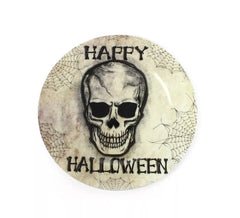 Happy Halloween Skull Plate 33x1.7 cm
