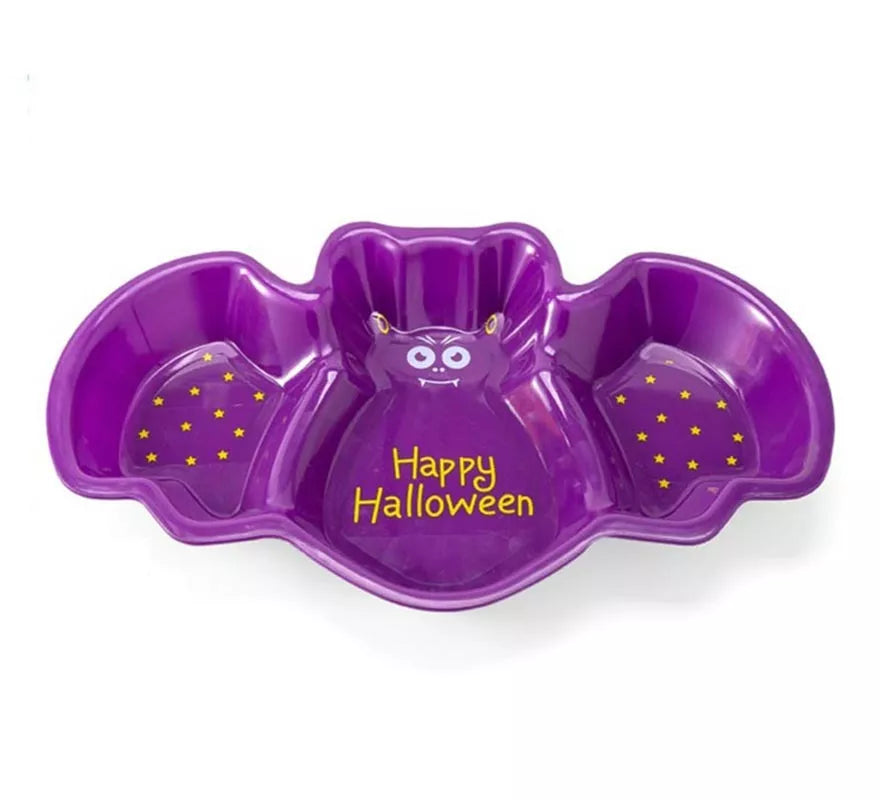 Plato para Snacks Murciélago en varios colores
