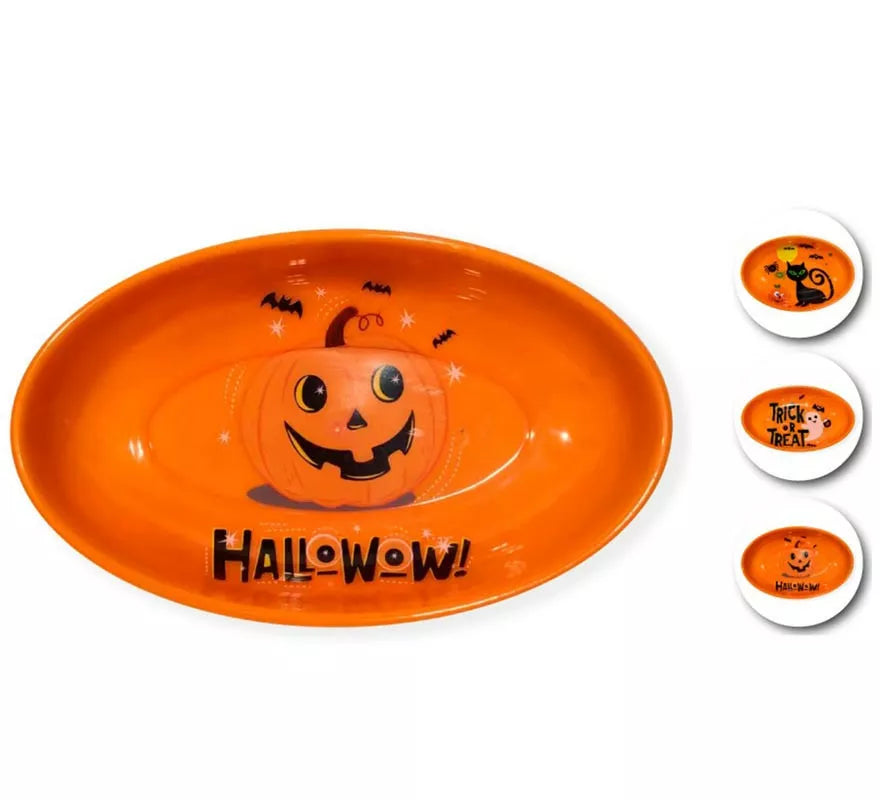 Translation missing: en.Platos Halloween en modelos surtidos de 23x14x4,5 cm