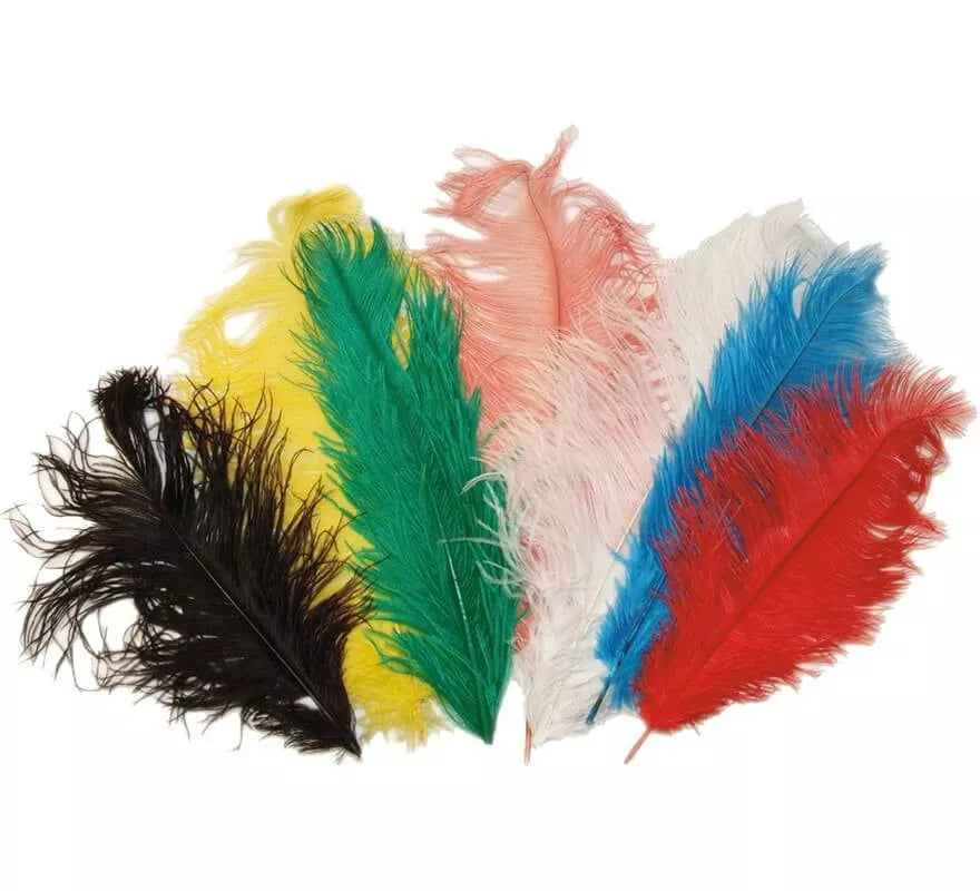 Translation missing: en.Pluma corta en varios colores 28 cm