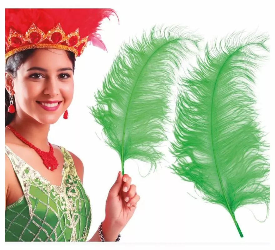 Pluma de Avestruz Gigante en varios colores 50 cm