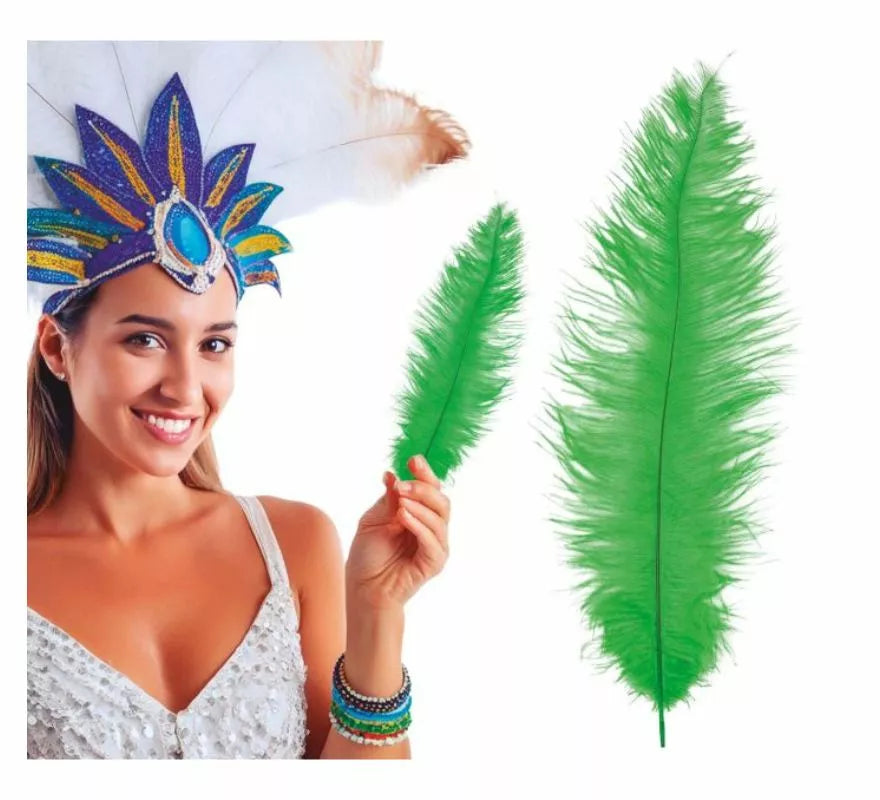 Translation missing: en.Pluma de Avestruz Grande en varios colores 40 cm