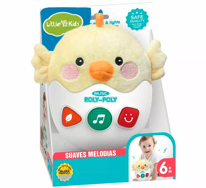 Translation missing: en.Pollito Huevo Musical con Luz y Sonido de 22 cm