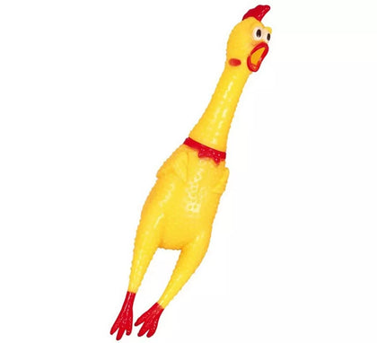 Pollo de Goma con Sonido de 38 cm