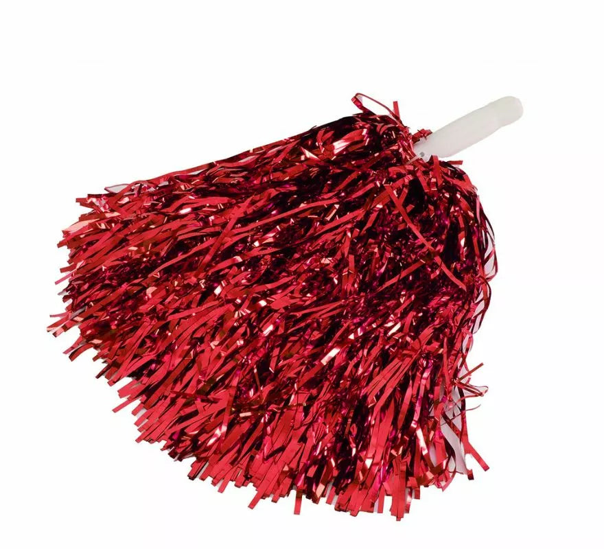 Pompón metalizado 1 unidad en varios colores