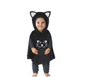 Poncho de Gato Bonito para bebé