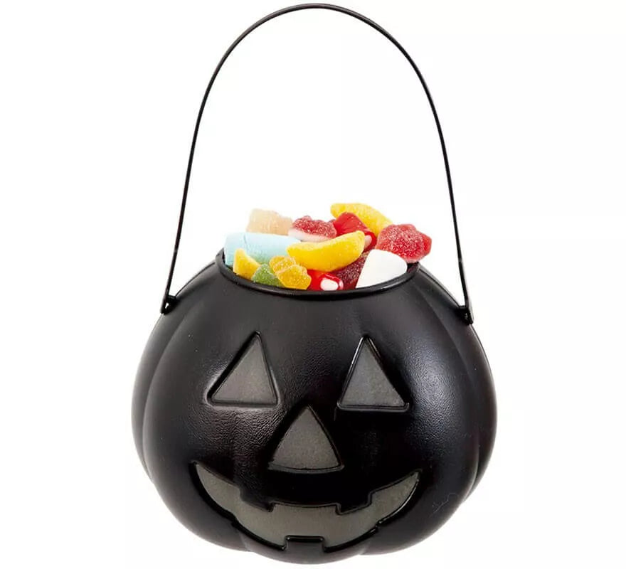 Translation missing: en.Porta caramelos de Calabaza con Brillo en Oscuridad de 15 cm