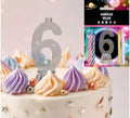 Portavela Led Nº 6 con 4 Velas, de 13 cm