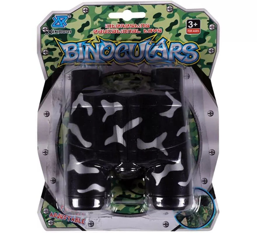 Prismáticos con estampado Militar