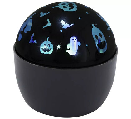 Proyector Led Giratorio Halloween de 9x9x9 cm