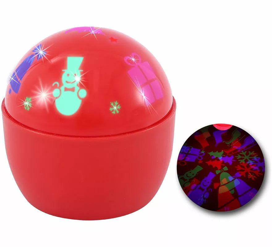 Proyector Led Giratorio Navidad de 9x9x9 cm