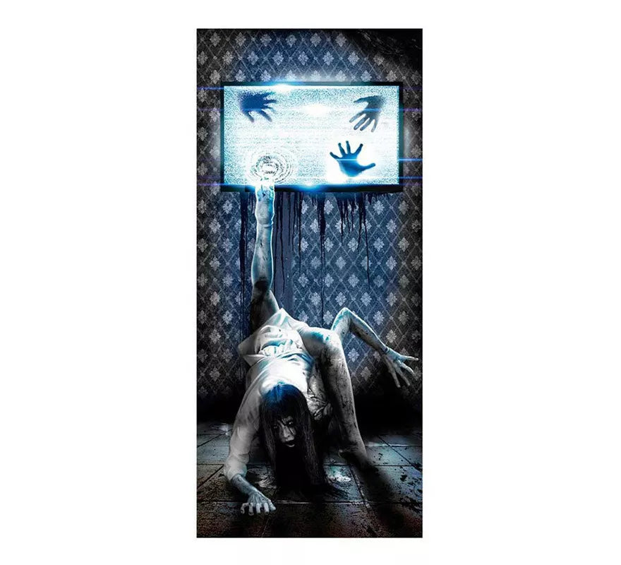 Puerta Scary Tv Decorativa de 80X180 cm