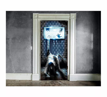 Puerta Scary Tv Decorativa de 80X180 cm