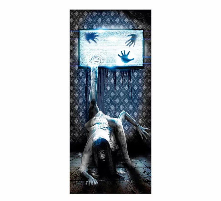 Puerta Scary Tv Decorativa de 80X180 cm