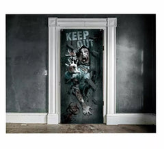 Zombie Attack Decorative Door 80 X 180 cm