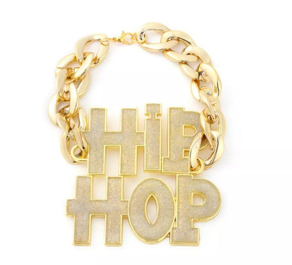 Pulsera cadena Hip Hop brillante