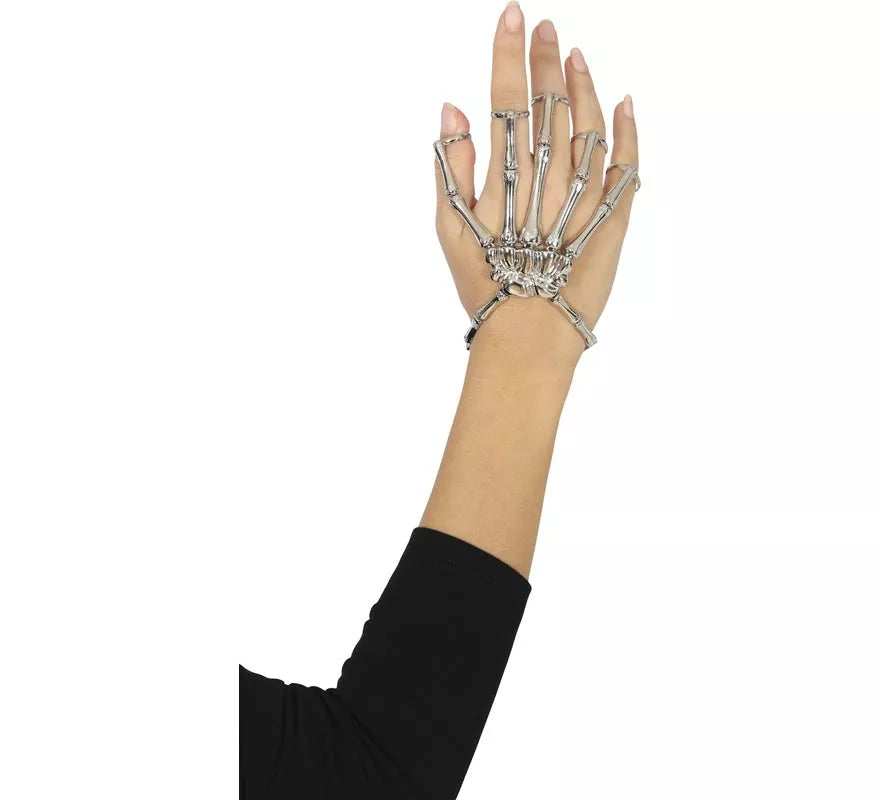 Translation missing: en.Pulsera con Anillos Esqueleto Metal