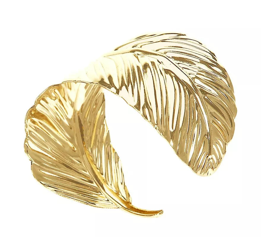 Pulsera de Hoja dorada Griega o Romana adulto