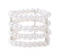 Pulsera de Perlas blancas grande