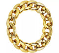 Pulsera de Rapero dorada