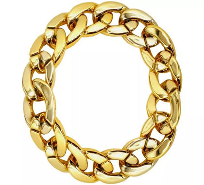 Pulsera de Rapero dorada