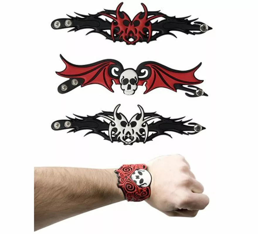 Pulsera Heavy Rockero Motorista en modelos surtidos