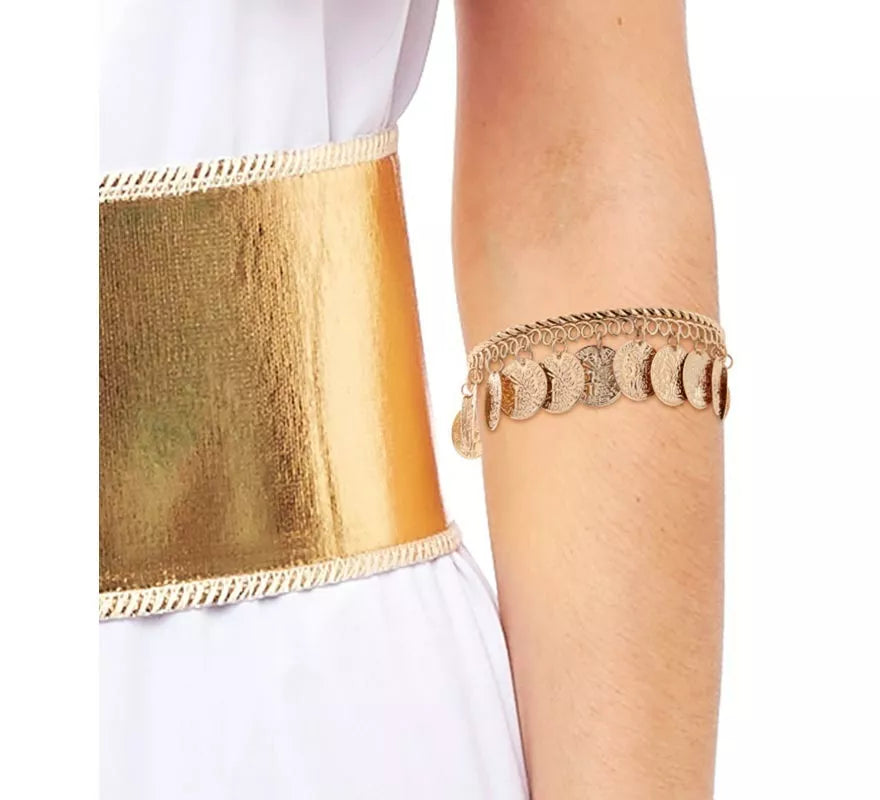 Translation missing: en.Pulsera Romana alta con monedas