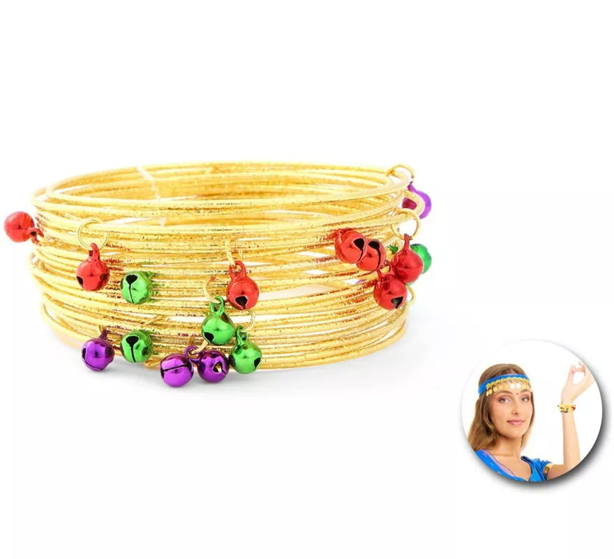 Translation missing: en.Pulseras Hindú con bolitas de colores