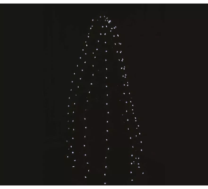 Rama de 200 Led Estrellas cálidas con 8 funciones
