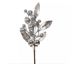 Branch of Silver Leaves of 35 cms
