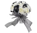 Ramo de Flores de Novia Cadáver con Calaveras y Arañas