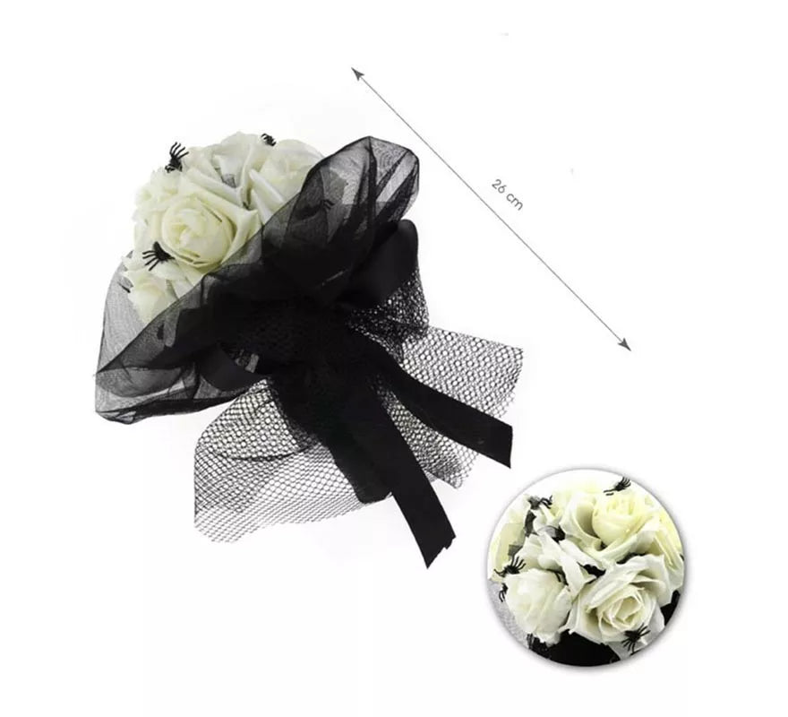 Translation missing: en.Ramo de Novia de Flores blanco de 26 cm