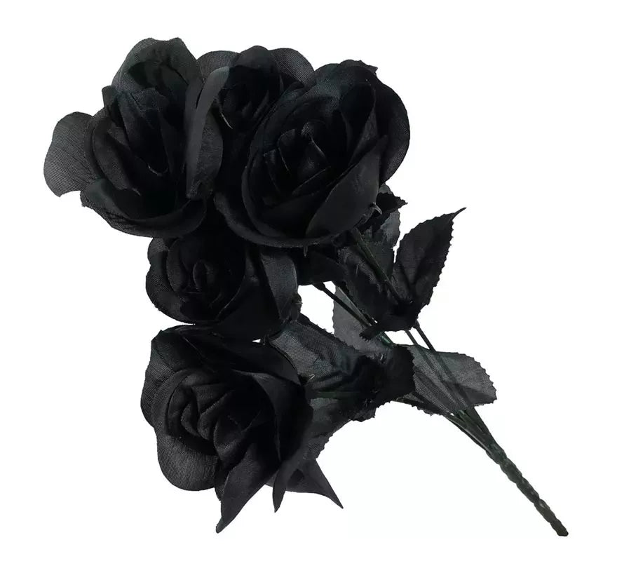 Ramo Rosas Negras 35 cm