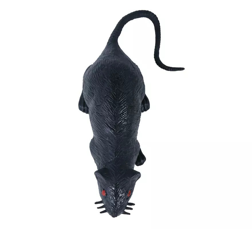 Rata Gris de Látex 15 cm