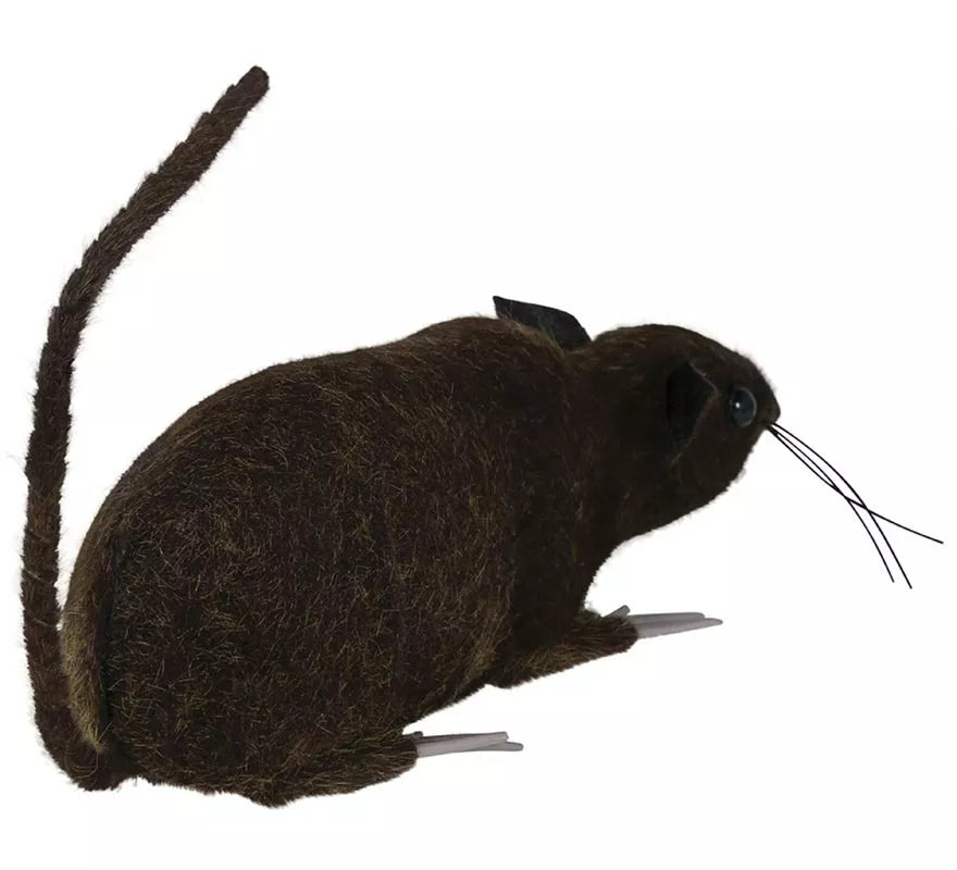 Rata Marrón de 15 cm