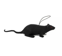 Black mouse with 11cm rope