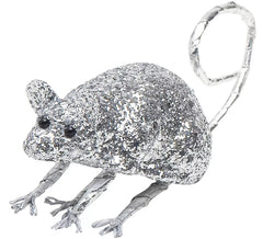 8.5 cm Glitter Mouse in various colors