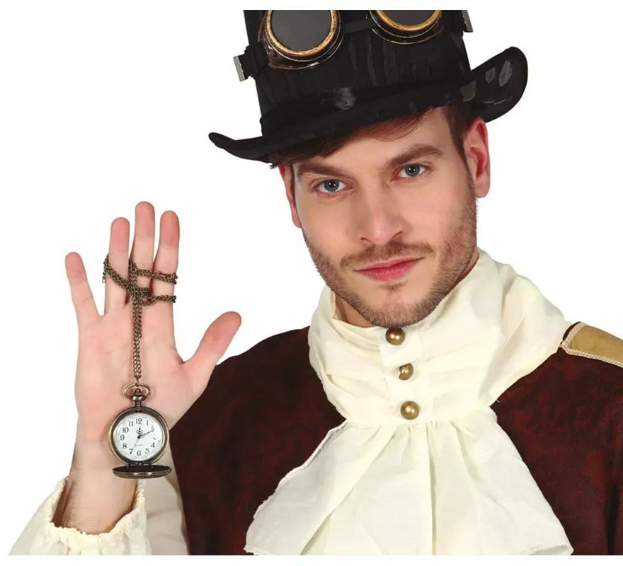 Translation missing: en.Reloj de Bolsillo con Cadena Steampunk