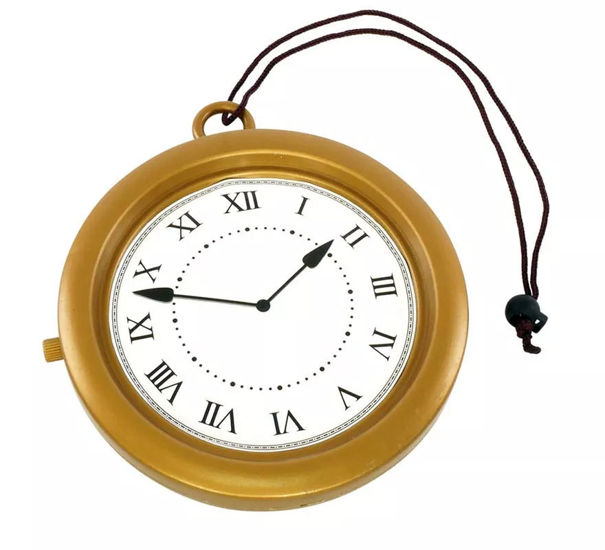 Translation missing: en.Reloj de Bolsillo Gigante dorado 20 cm