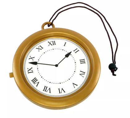 Reloj de Bolsillo Gigante dorado 20 cm