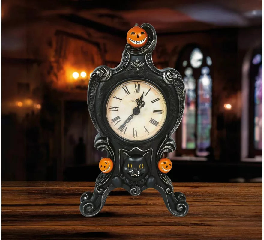 Translation missing: en.Reloj de Mesa Antiguo de Resina de 24x14 cm