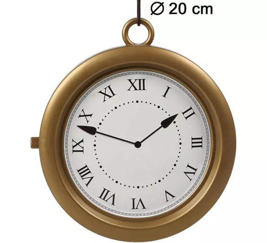 Translation missing: en.Reloj Dorado de 20 cm