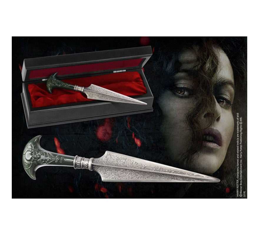 Réplica 1:1 Daga de Bellatrix Lestrange Harry Potter