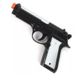 Revólver negro de juguete de 57 cm