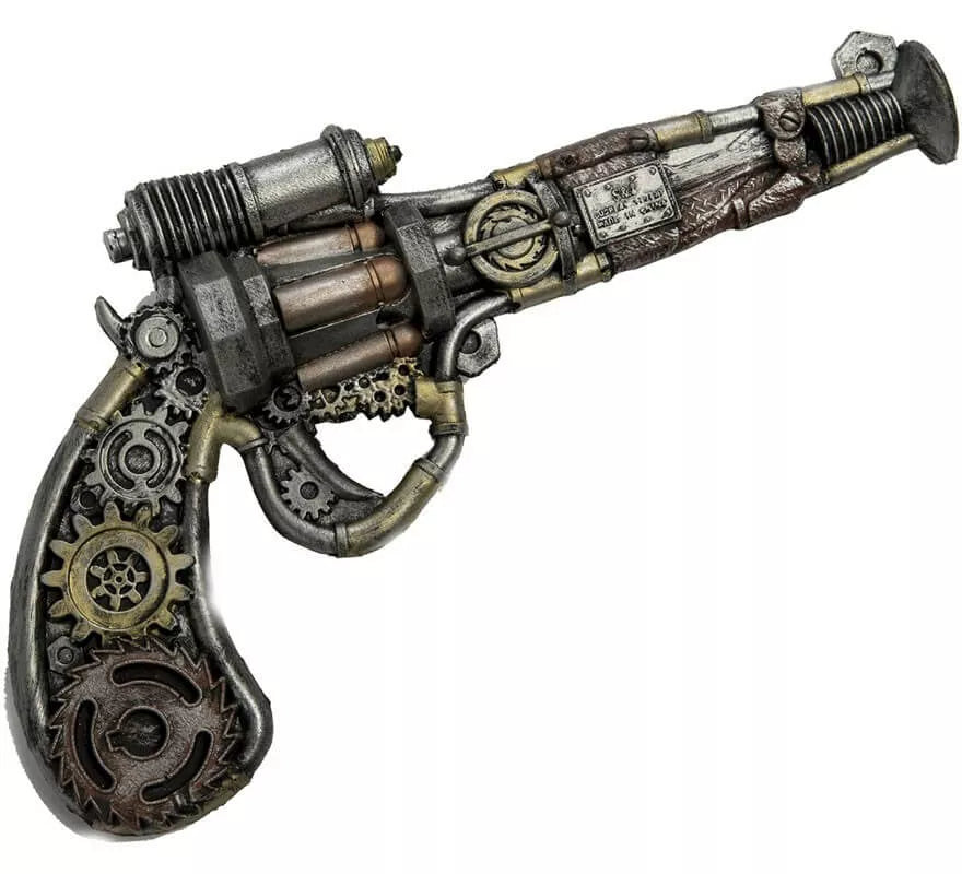 Translation missing: en.Revólver Steampunk con Rodamientos de Foam 31x18 cm