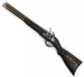 Rifle Antiguo marrón de juguete de 57 cm