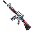 Rifle Arlequina Peligrosa de 66,5x21 cm