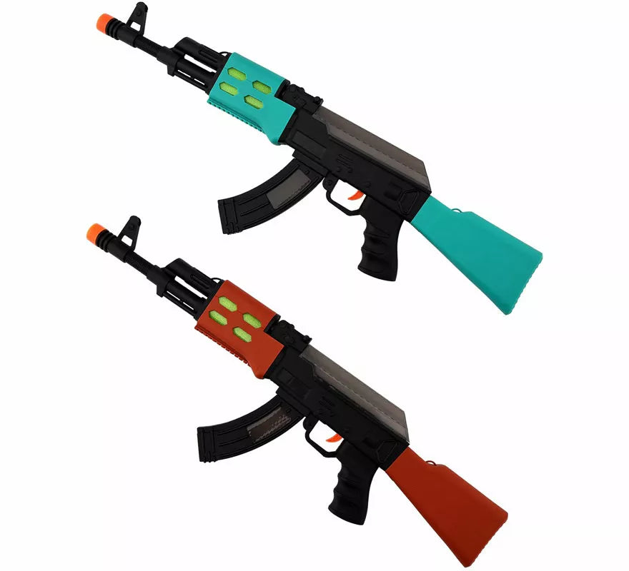 Translation missing: en.Rifle con Luz y Sonido de plástico en colores surtidos